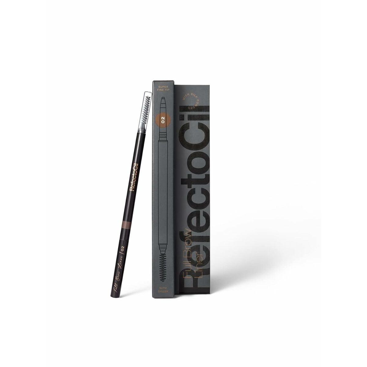 Μολύβι φρυδιών RefectoCil Nº 2 Medium brown